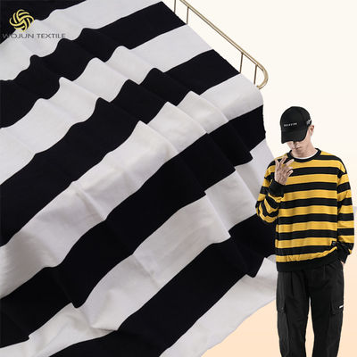 Un buen precio. Fabricación de tejido simple con doble hilo de algodón puro para camiseta en línea