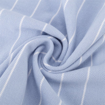 Un buen precio. Confortable y no fácil de deformar y respirable de algodón Pique Tejido para camiseta de polo en línea