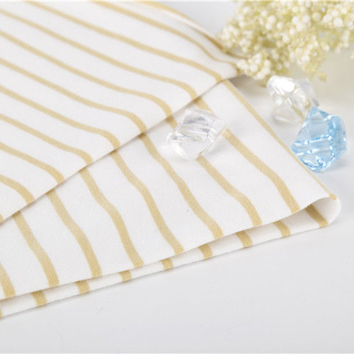 Resistente al desgaste y absorbente de sudor de mango suave de una sola camiseta de tela para la camiseta