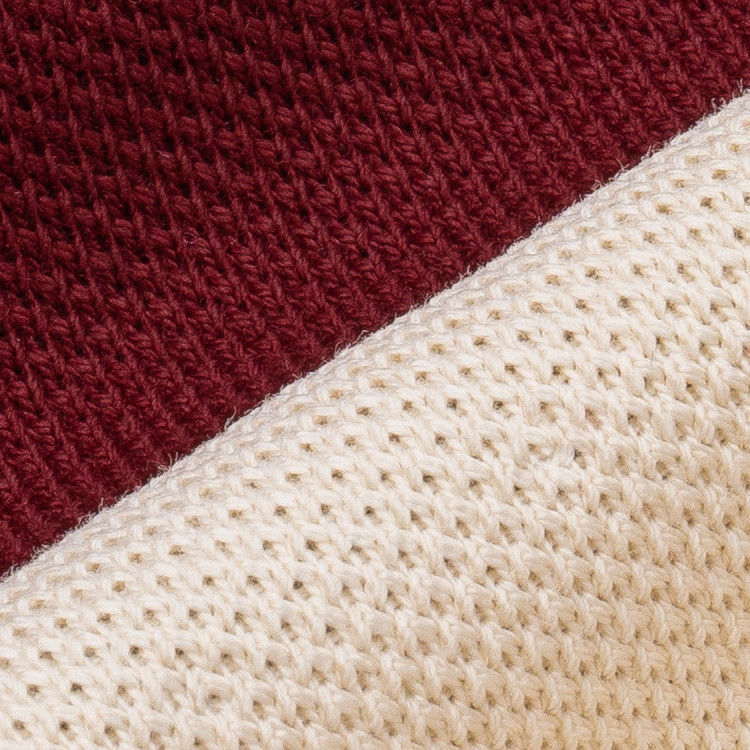 Material puro resistente de la camiseta del color del hilado del algodón del piqué de la arruga doble de la tela