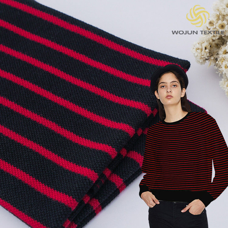 Tejido de algodón puro de alta calidad y duradero de algodón teñido de algodón francés para sudadera con capucha
