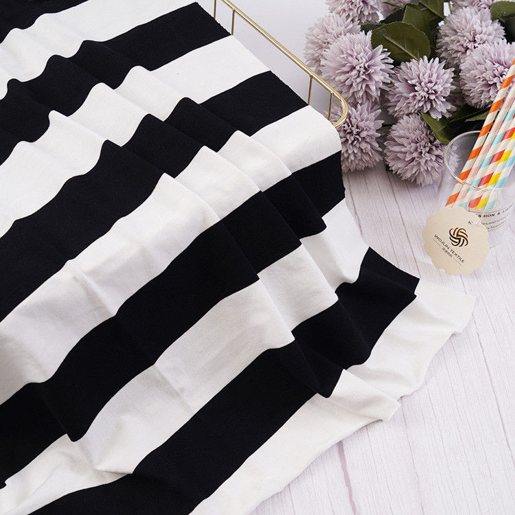 Fabricación de tejido simple con doble hilo de algodón puro para camiseta