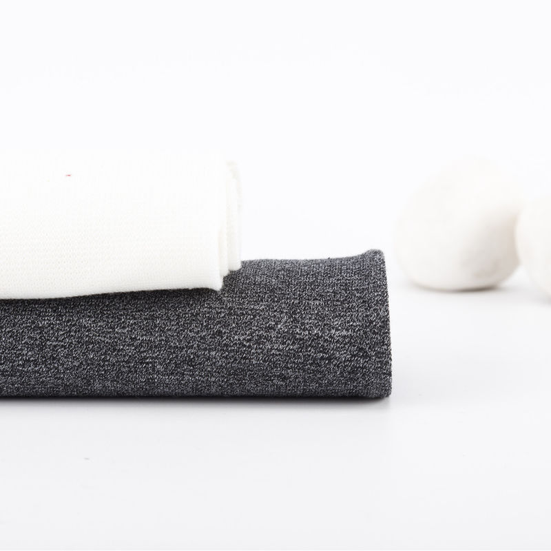 Tejido de jacquard de punto sólido resistente al desgaste 165g Material teñido de hilo para camiseta de polo