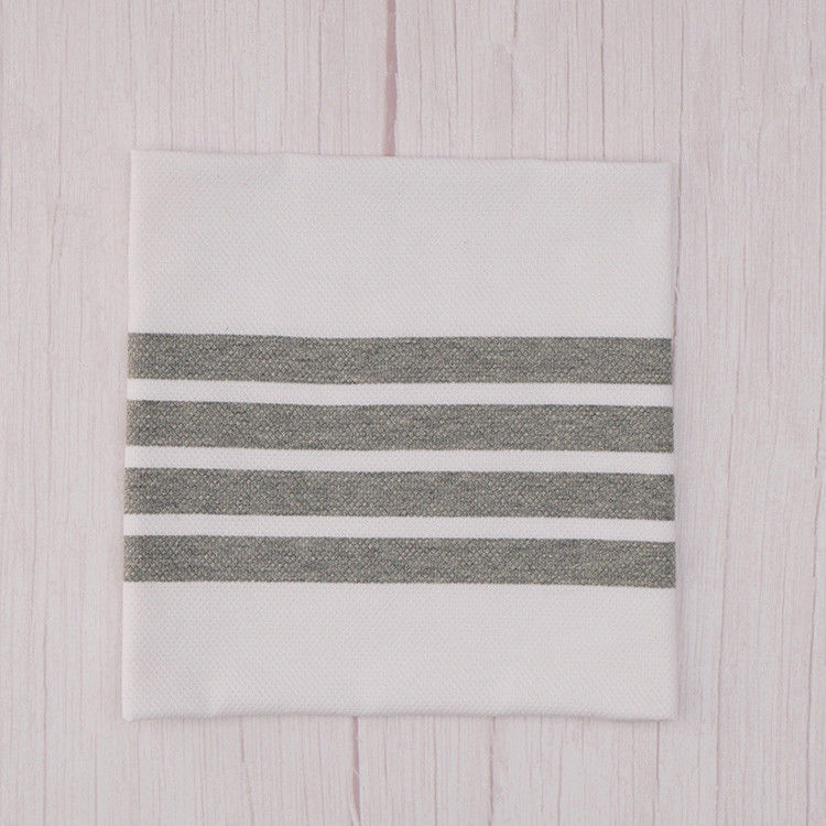 Tejido de algodón y lino puro para la piel, absorbente de sudor, de material rayado, para camisa informal
