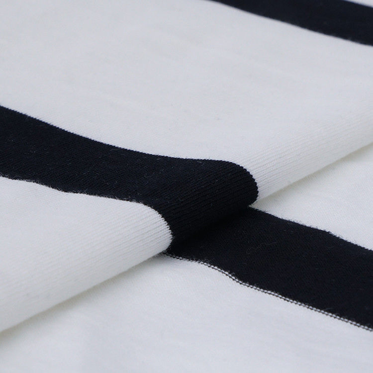 Tejido de punto suave y duradero, cómodo y amigable para la piel, para camiseta