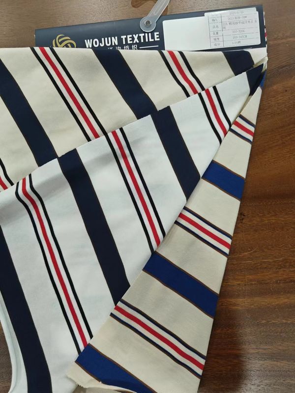 Tejido de punto simple y de moda, cómodo y amigable para la piel, para camiseta