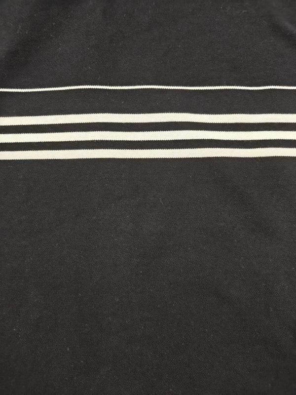 Tejido de algodón peinado cómodo y teñido de hilo, absorbente de sudor, saludable y rayado para camiseta de polo
