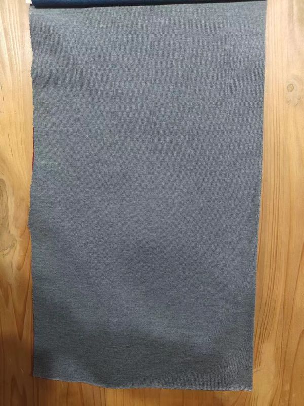 Tejido de punto rayado suave y cómodo para camisa de polo