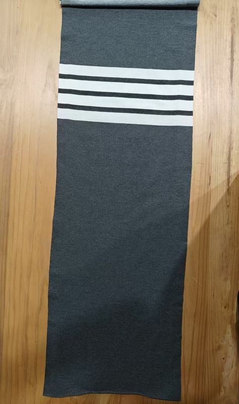 Tejido de material rayado duradero y resistente al desgaste y cómodo para camiseta de polo