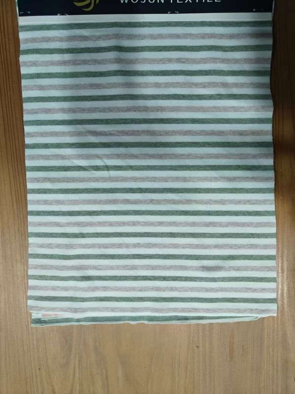 Tejido de material rayado resistente al desgaste y suave, transpirable y duradero para uso informal
