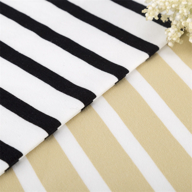 Tejido de punto de color fuerte y natural para camiseta