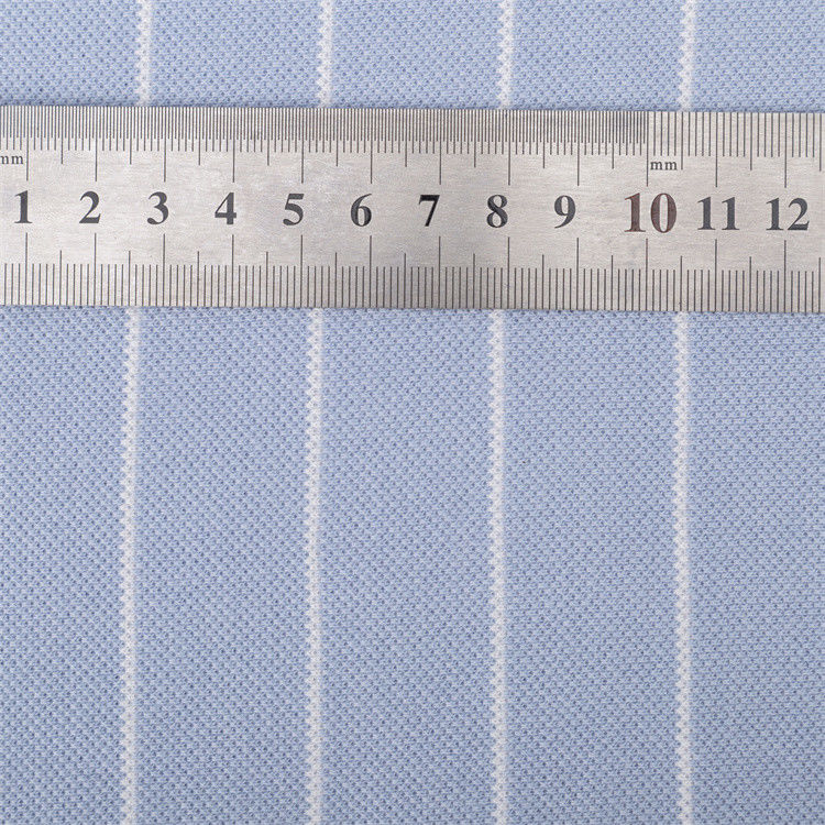 Confortable y no fácil de deformar y respirable de algodón Pique Tejido para camiseta de polo