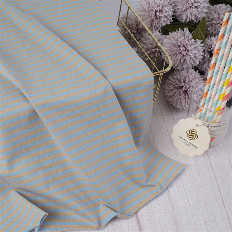 Tejido de punto con rayas duraderas, cómodas, suaves y saludables para uso informal