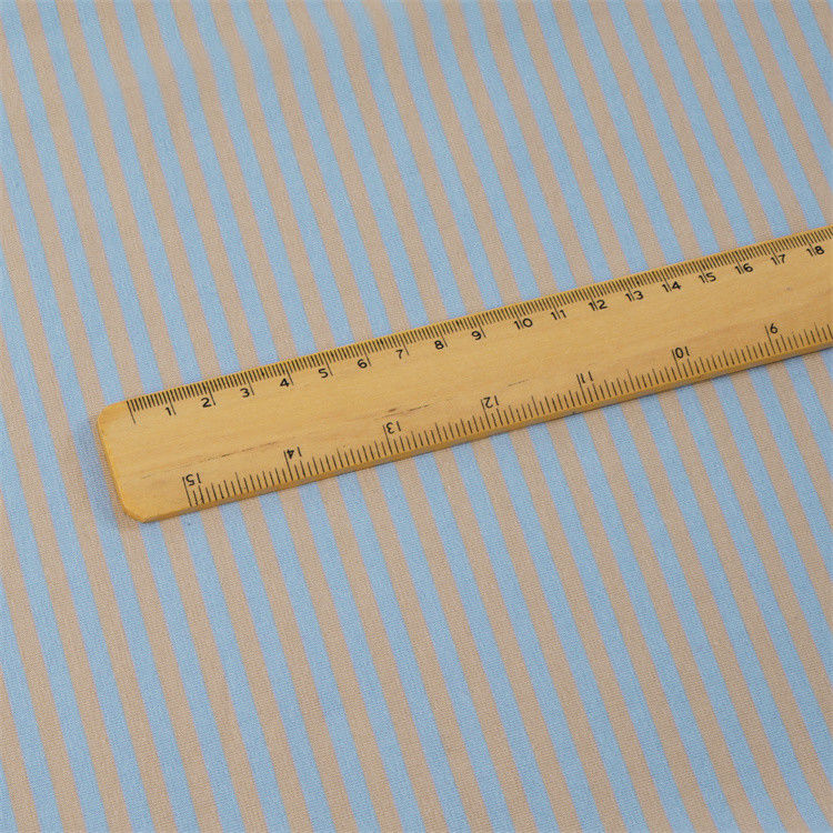 Tejido de punto con rayas duraderas, cómodas, suaves y saludables para uso informal