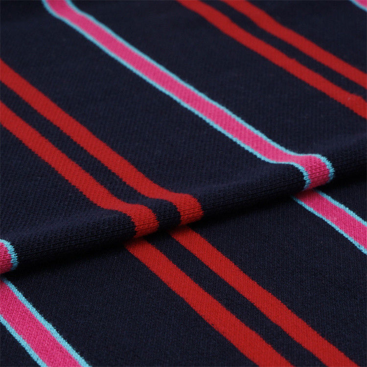 Tejido de punto de algodón puro para camisa de polo.