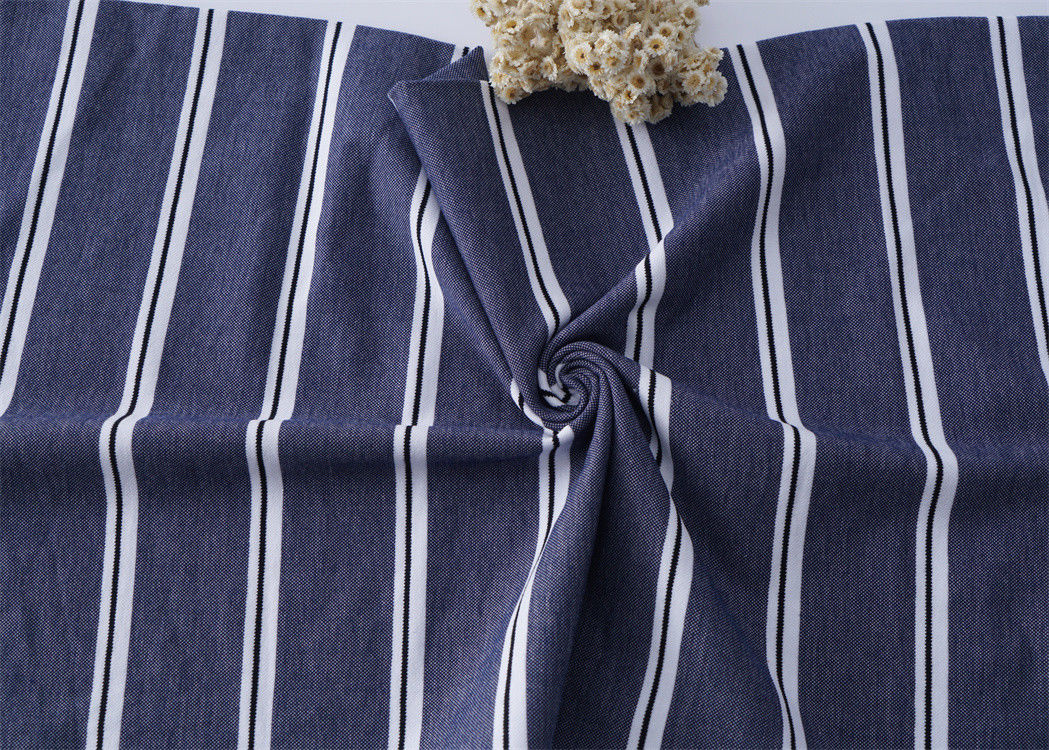 Tejido de algodón flexible y flexible para camiseta de polo