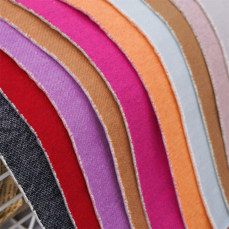 Tejido simple resistente al desgaste 26S Cuenta de hilo de punto para camiseta 160cm de ancho