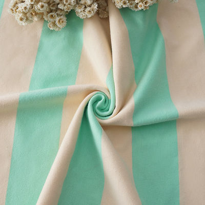 Un buen precio. Tela rayada respirable del jersey en línea