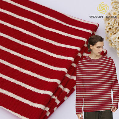 Un buen precio. Tejido Pique de algodón rayado 320gm 21S Técnico Peinado Para Terry Francés en línea