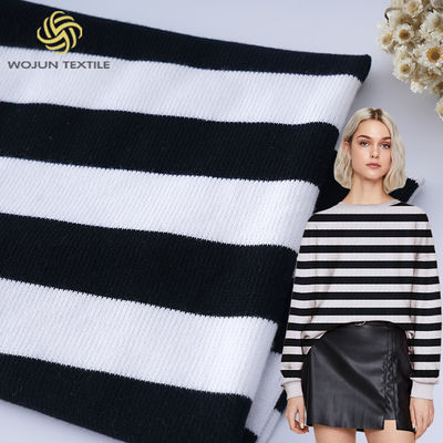 Un buen precio. Tejido con rayas de 163 cm de hilo estirado Tejido para el hogar Tejido suave de tela francesa en línea