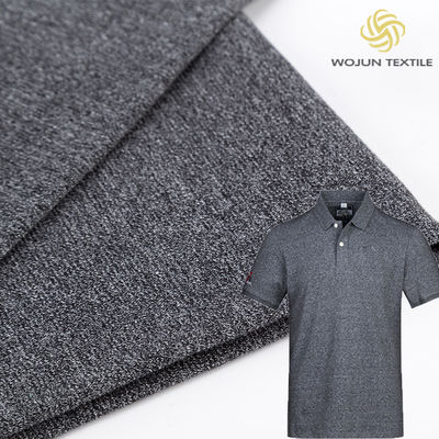 Lleve - la tela sólida resistente 165g del punto cuenta un cuento el material teñido para Polo Shirt
