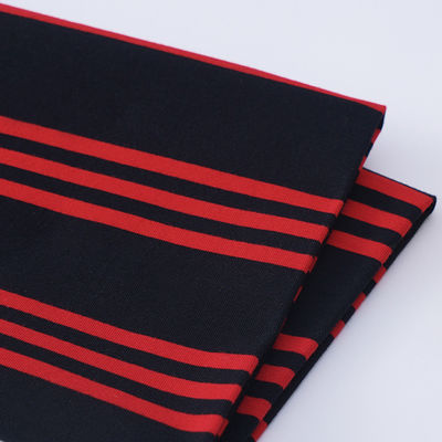 Tejido de punto a rayas saludable y cómodo y de moda para camiseta