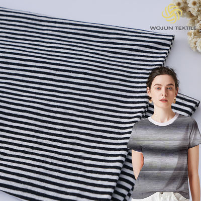 Un buen precio. Tejido de punto a rayas para trajes de deporte, transpirable y ligero, que absorbe el sudor en línea