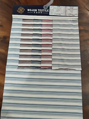 Un buen precio. Tejido de punto a rayas de alta gama, suave y saludable, con textura cómoda, para trajes de deporte. en línea