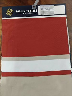 Tejido de material estriado cómodo, resistente y elástico para la camiseta de polo