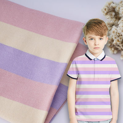 Un buen precio. Tejido de algodón de trenzas suaves y saludables para camisetas en línea