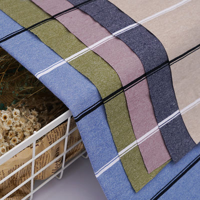 Un buen precio. Tejido de punto rayado suave y amigable para la piel y de moda para camisa de polo en línea