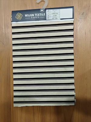 Un buen precio. Tejido de punto a rayas para camiseta en línea