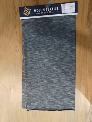 Tejido de material rayado brillante, cómodo, elegante y cómodo para camiseta