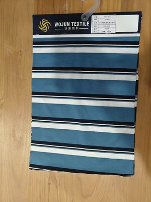 Tejido de material rayado de moda, amigable con la piel y cómodo para camisa de polo