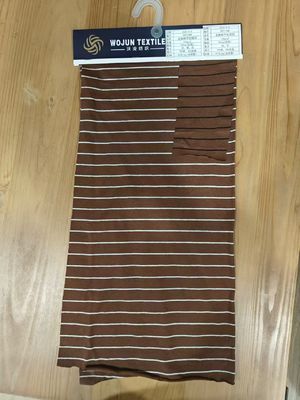 Tejido de material rayado resistente al desgaste, respetuoso con el medio ambiente y la piel, para uso informal
