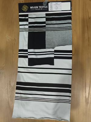 Tejido con rayas suaves y cómodos para camisetas