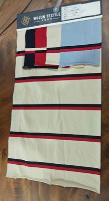 Tejido de punto con rayas suaves y suaves para camisa de polo