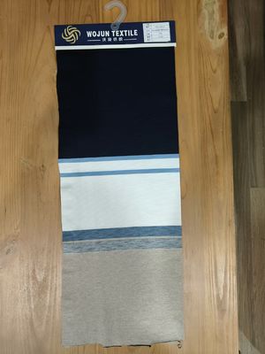 Un buen precio. Toque suave y fresco y seco suave y de moda grano claro de rayas de tejido de punto para camiseta de polo en línea