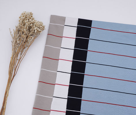 Un buen precio. Moderno Versátil Suave Moderno Cuidado Fácil Tejido de Material Rayado Para camiseta en línea