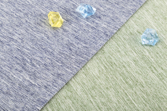 Tejido de material rayado para camiseta, limpio y saludable para la piel y el medio ambiente