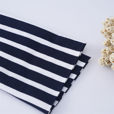 Un buen precio. Tejido de material rayado de alta calidad, fácil de cuidar, saludable y suave para camiseta en línea
