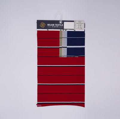 Tejido de punto a rayas suave y ecológico para camiseta