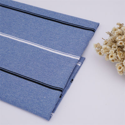 Un buen precio. Tejido de punto rayado de alta calidad e higroscópico y transpirable para uso recreativo en línea