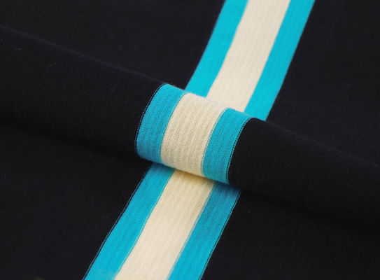 Un buen precio. Tejido de punto a rayas transpirable, suave, resistente al desgaste y antiarrugas para polo en línea