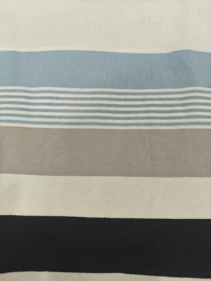 Un buen precio. Comfortable, Healthy And Skin-Friendly Good TextureStriped Knit Fabric For T-Shirt en línea