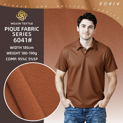 Un buen precio. Confortable y crujiente y de buena calidad Tejido de punto rayado transpirable para camiseta de polo en línea