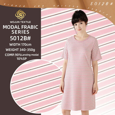 Un buen precio. Tejido de material rayado natural y saludable para uso doméstico, transpirable, cómodo, amigable con la piel en línea