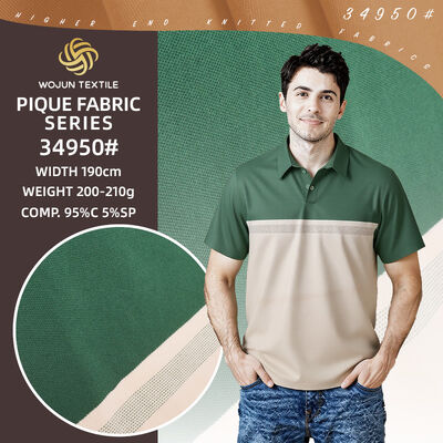 Un buen precio. Tejido de piqué de algodón a rayas de 190 cm de ancho: Textura elástica para marcas en línea