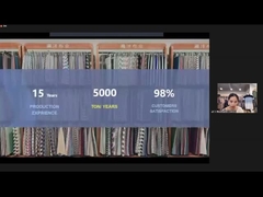 Absorbe la humedad y es transpirable y Lycra de algodón tela de algodón a rayas para camiseta