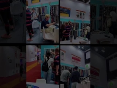 Tejido de punto a rayas transpirable, suave, resistente al desgaste y antiarrugas para polo